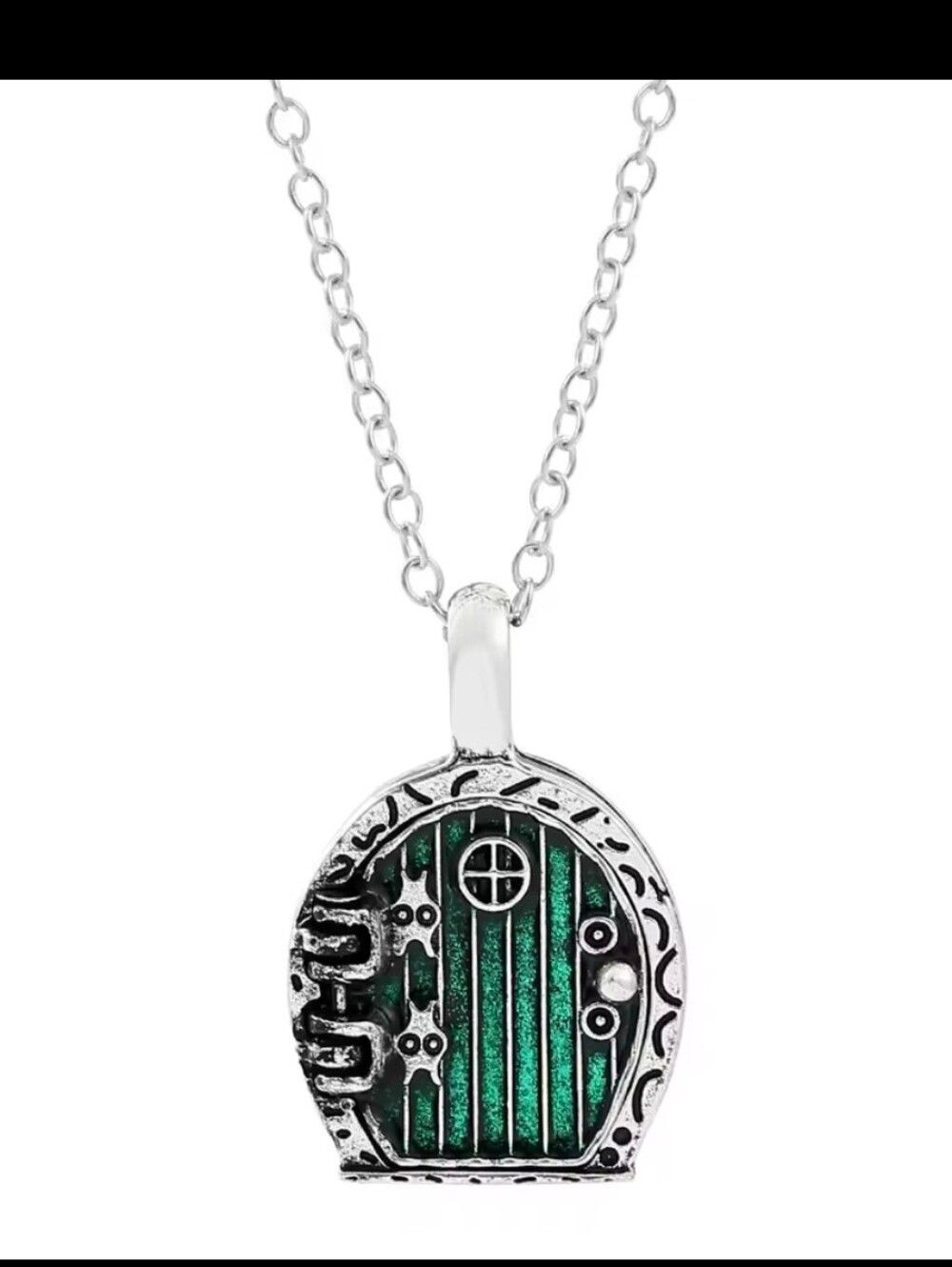 Lord Of The Rings Hobbit Door Necklace